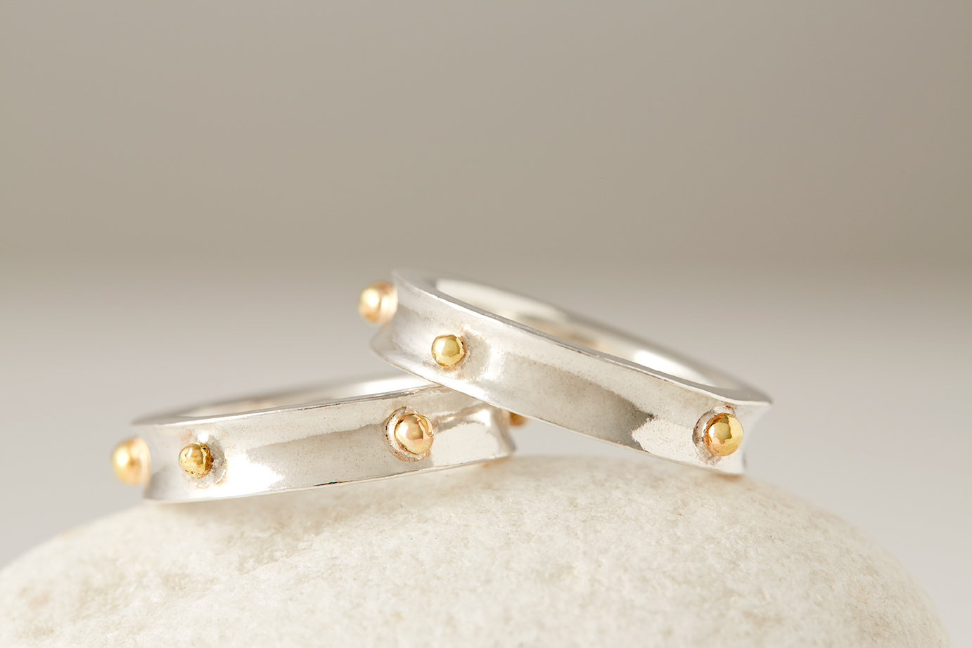 Concave Silver & Gold
