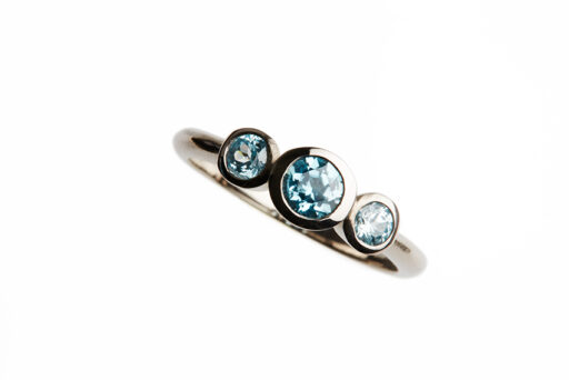 Fairtrade Gold Trilogy Engagement Ring - Image 3