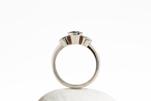 Fairtrade Gold Trilogy Engagement Ring - Image 2
