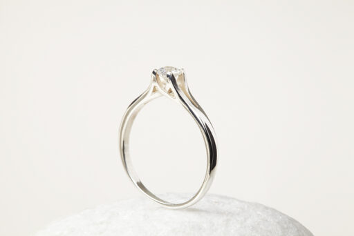 Fairtrade Gold Crown Ring Setting Engagement Ring