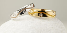 Ethical Diamond Wave Ring