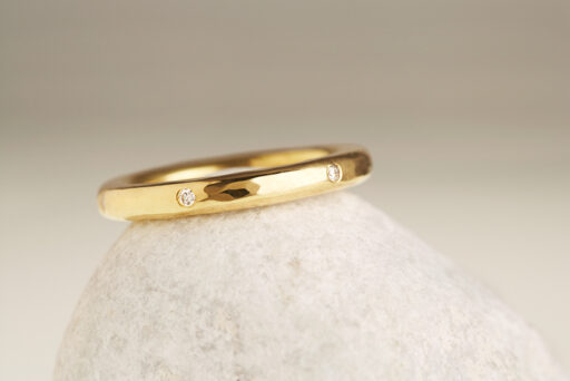 Round Diamond Fairtrade Gold Ring
