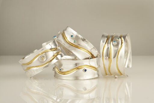 Stone Cuff Bracelets and Cuffs