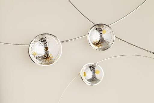 Silver Daisy Pendant