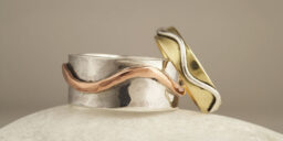 Fairtrade Gold and silver Ring or Silver and copper Ring