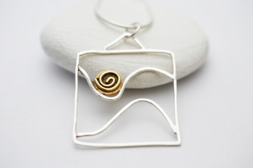 Hill Landscape Pendant